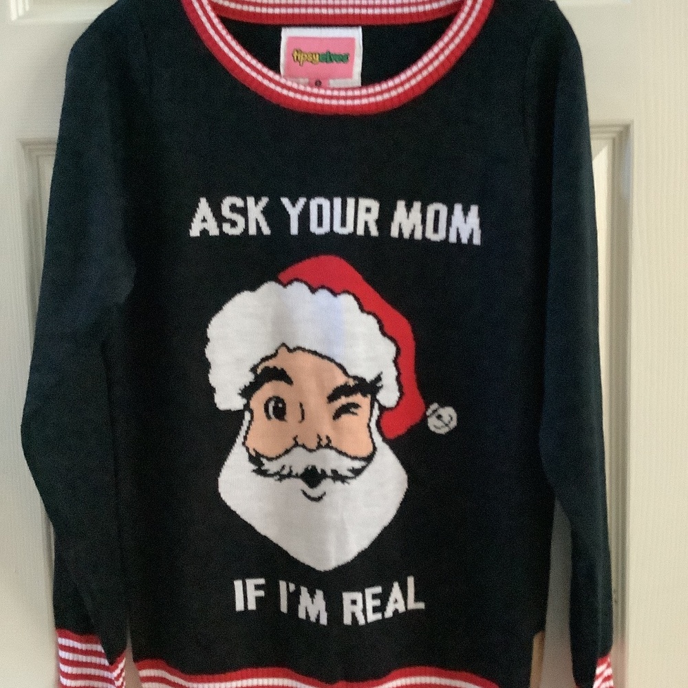 Tipsy elves ugly sweater
